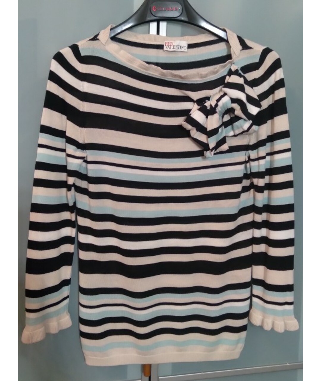 RED VALENTINO Мульти хлопковый джемпер / свитер, фото 6