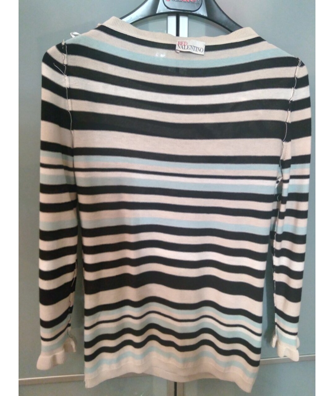 RED VALENTINO Мульти хлопковый джемпер / свитер, фото 3