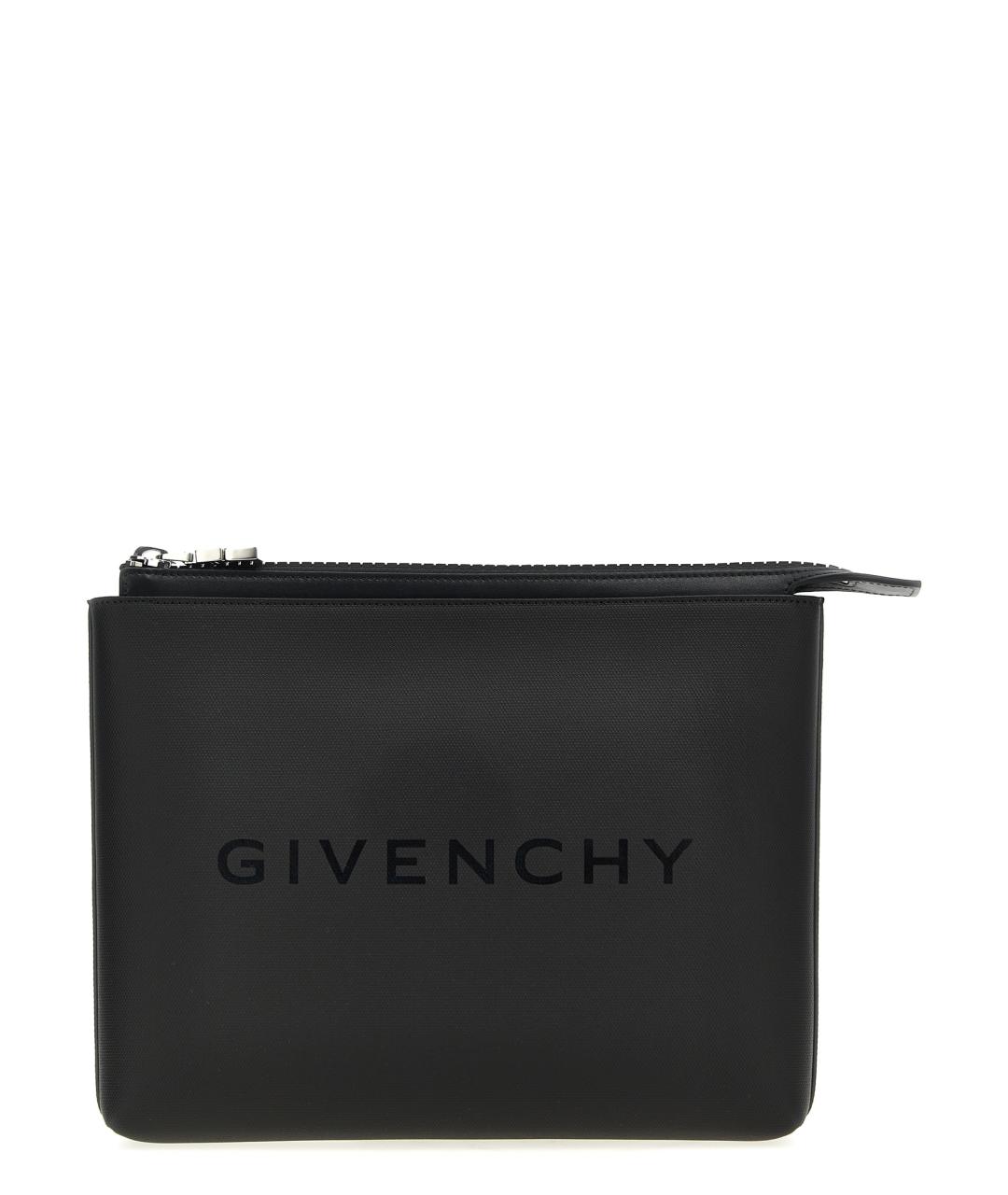 GIVENCHY Черная хлопковая барсетка, фото 1