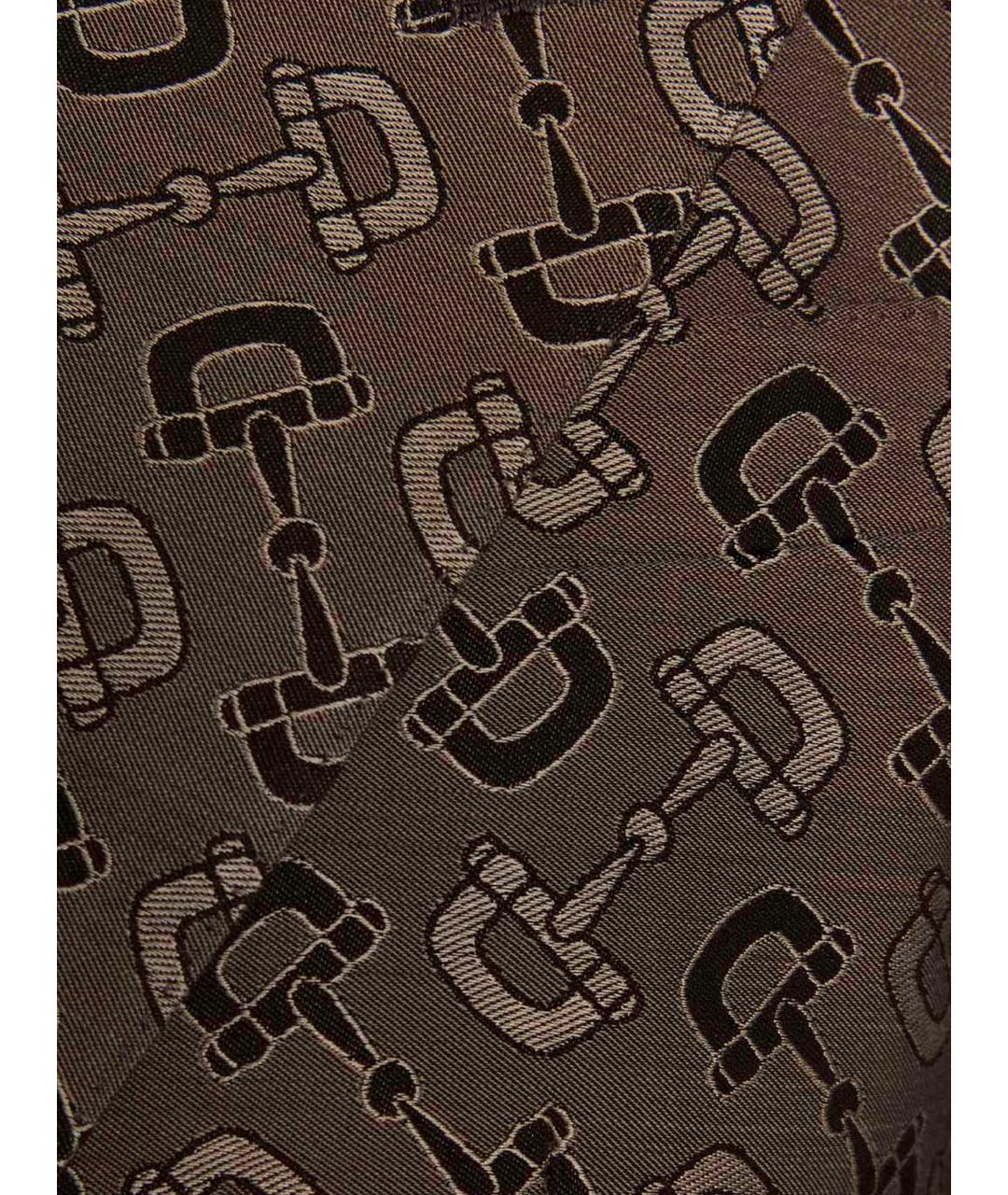 GUCCI Коричневый хлопковый пиджак, фото 6
