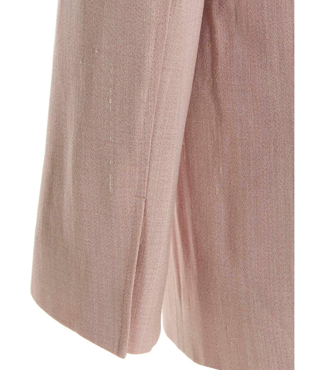 JIL SANDER Розовый вискозный жакет/пиджак, фото 4