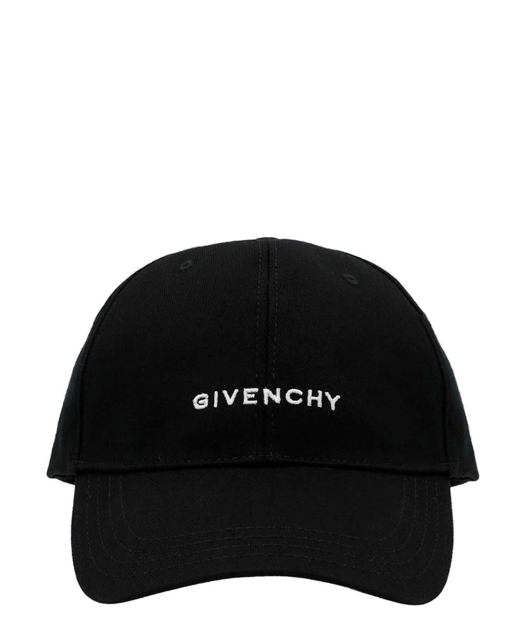 GIVENCHY Черная хлопковая кепка/бейсболка, фото 1