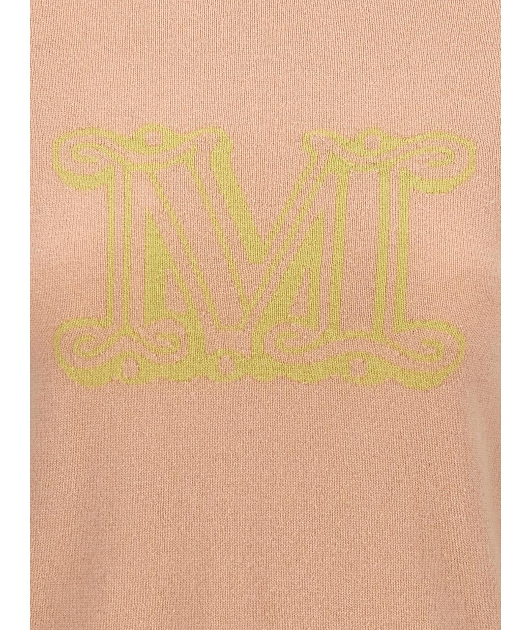 MAX MARA Розовый кашемировый джемпер / свитер, фото 4