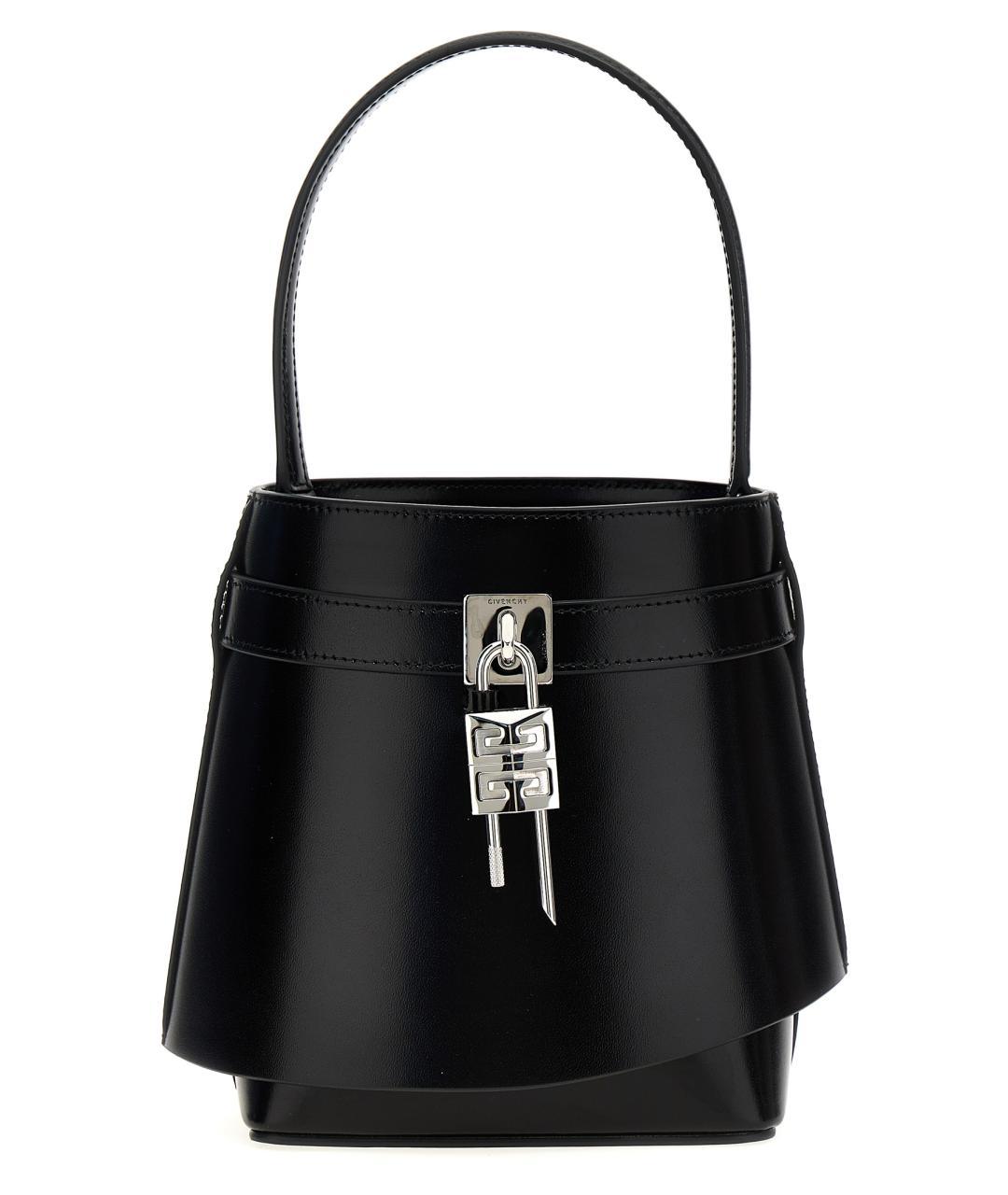 GIVENCHY Черная кожаная сумка тоут, фото 1