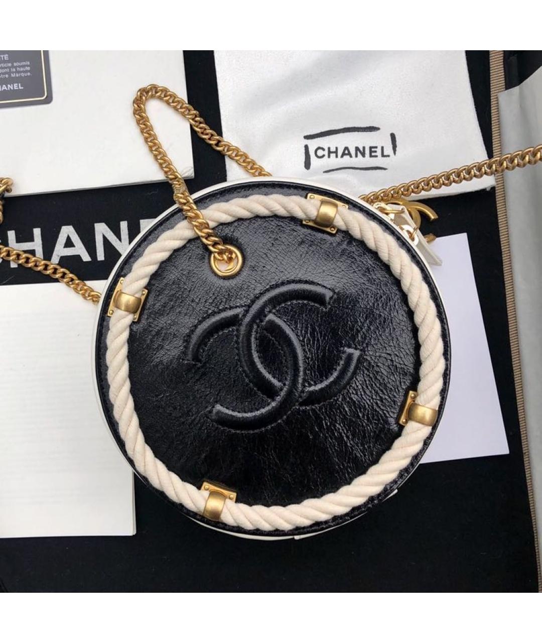 CHANEL Кожаная сумка через плечо, фото 6