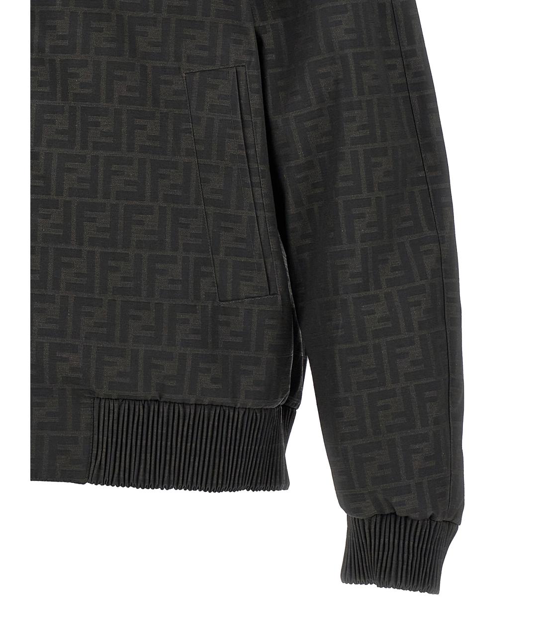 FENDI Коричневая куртка, фото 4