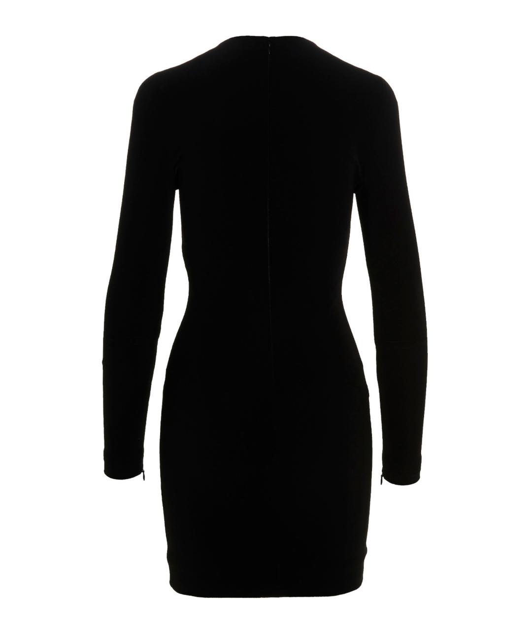 BALENCIAGA Черное повседневное платье, фото 2