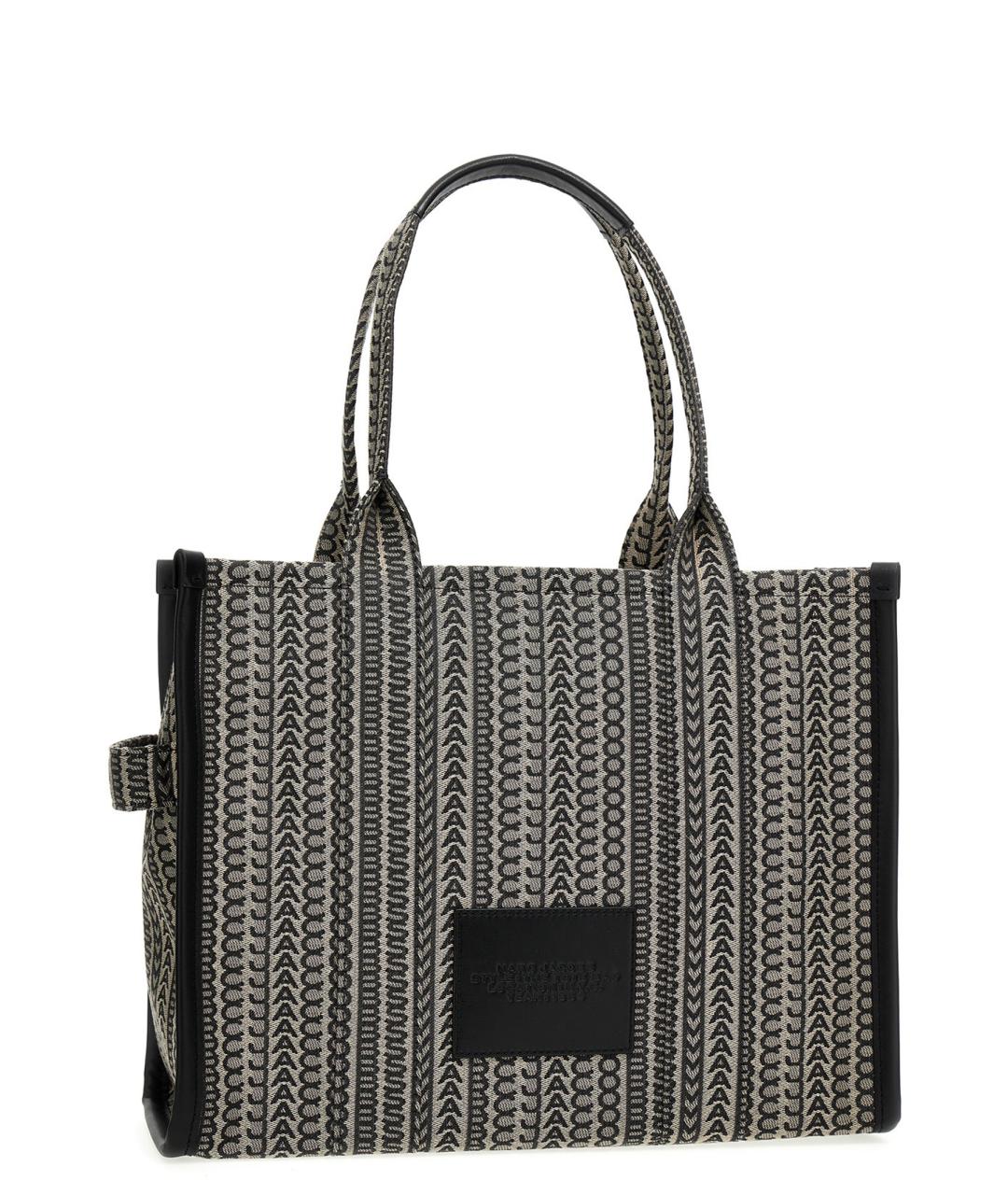 MARC JACOBS Серая хлопковая сумка тоут, фото 2