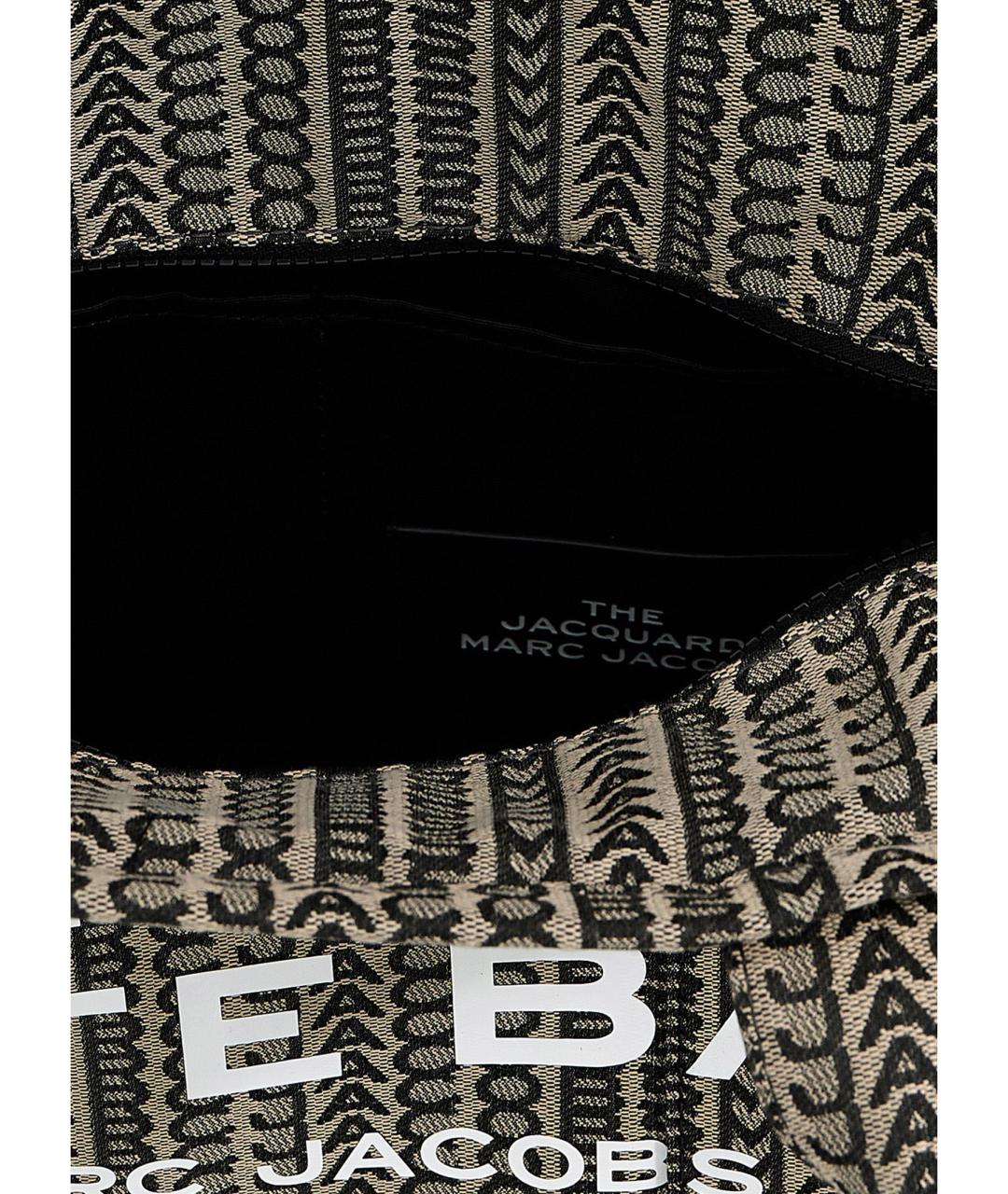 MARC JACOBS Серая хлопковая сумка тоут, фото 4