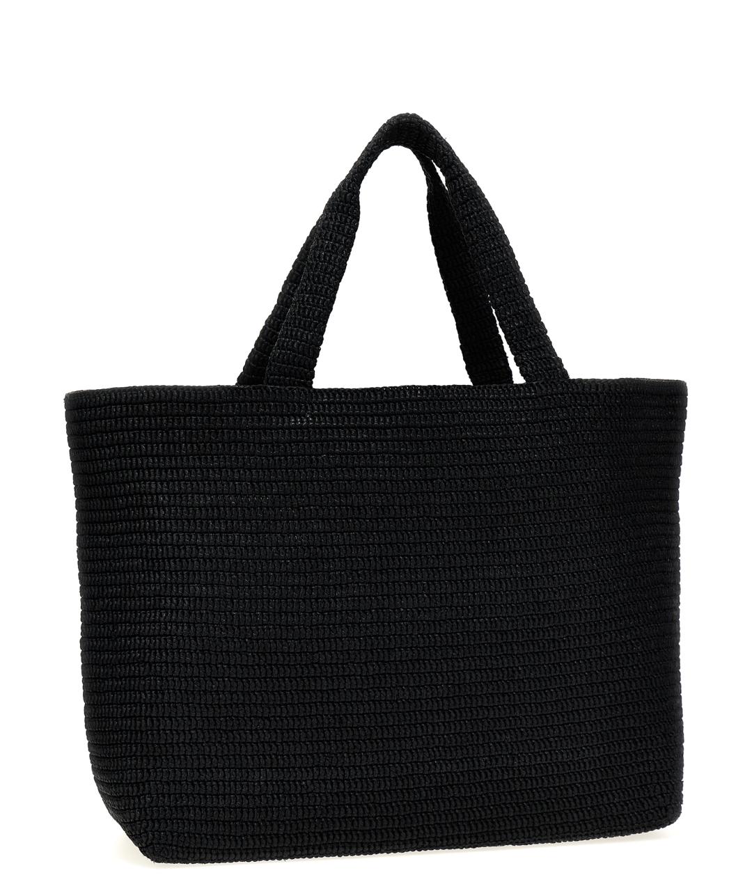 SAINT LAURENT Черная сумка тоут, фото 2