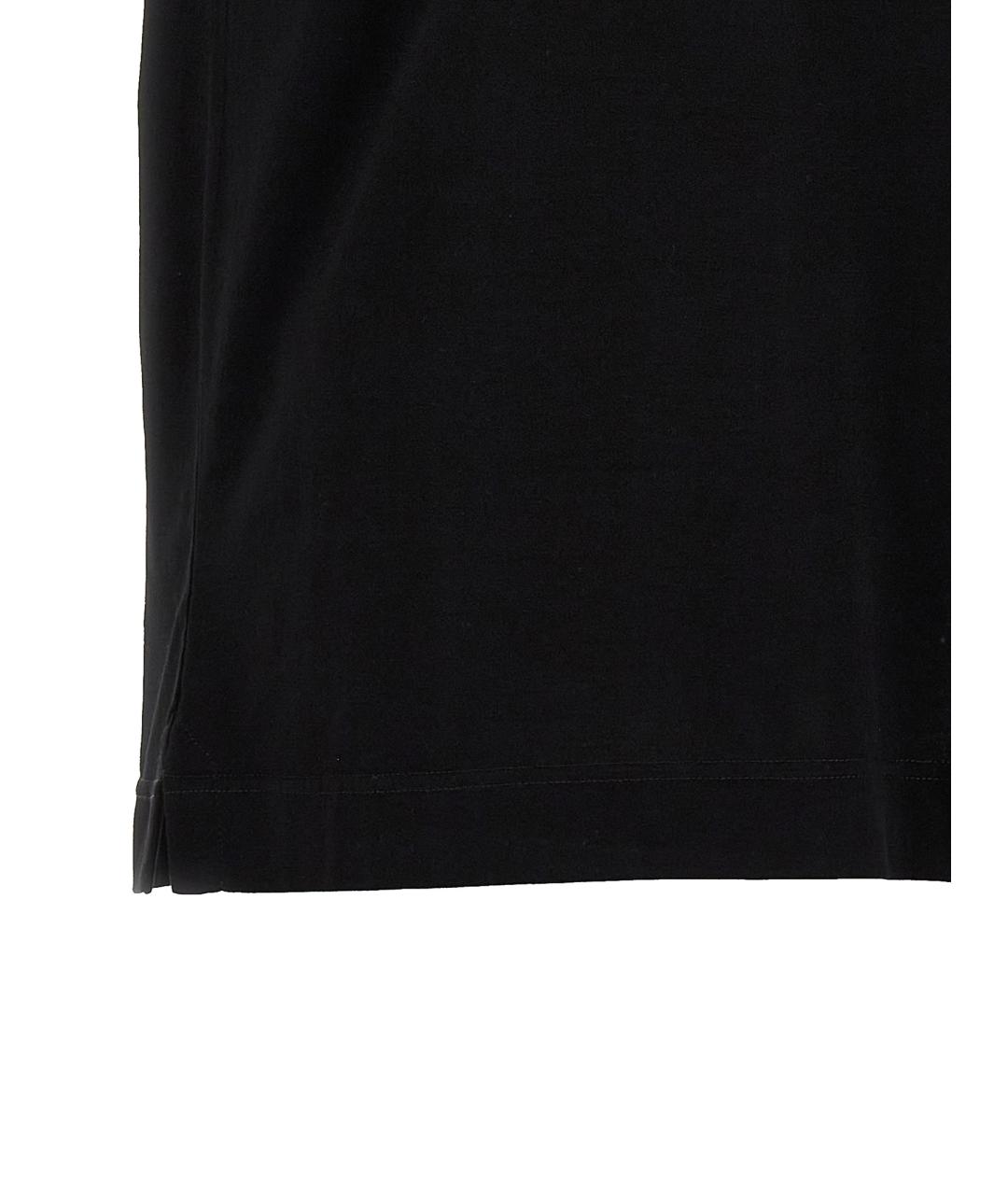 GIVENCHY Черная хлопковая футболка, фото 4