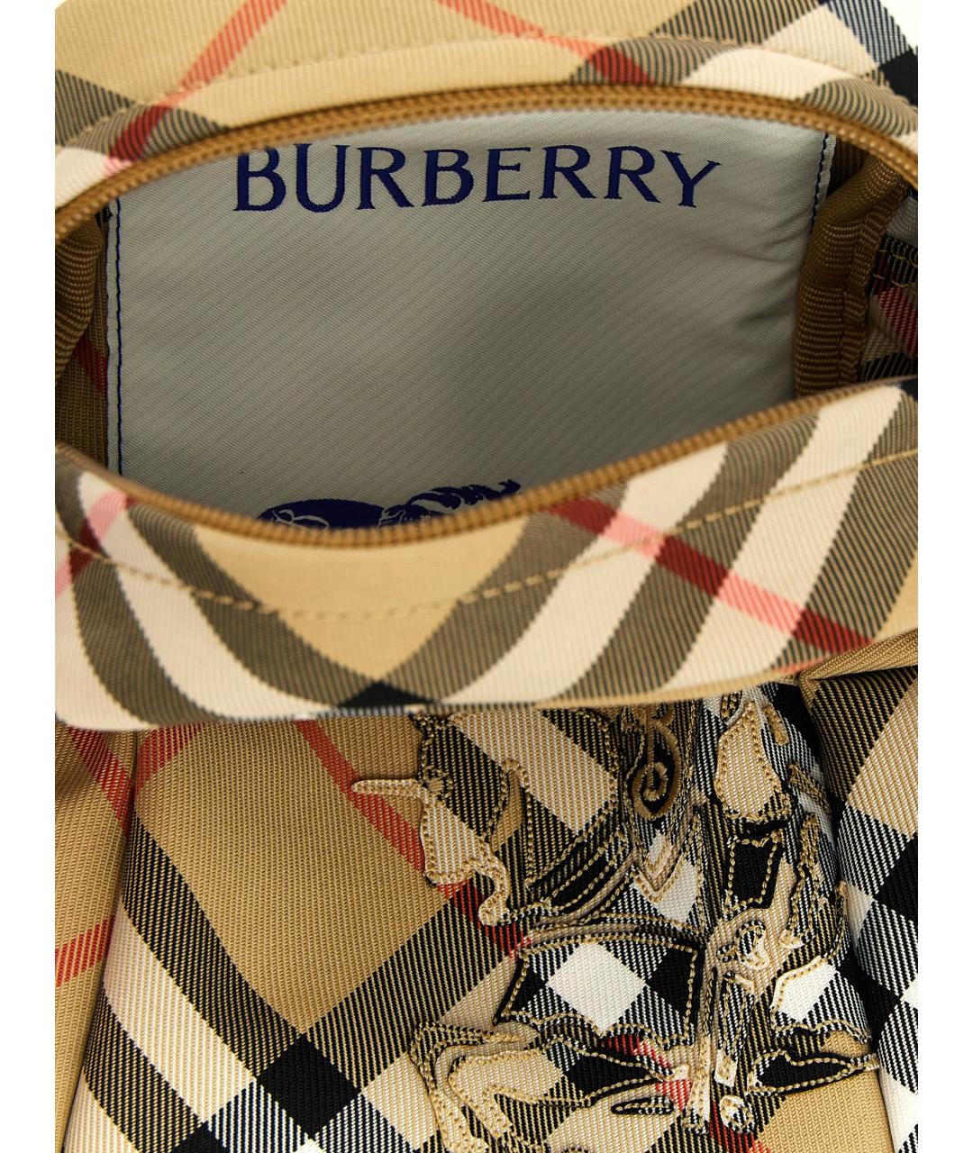 BURBERRY Бежевая сумка на плечо, фото 4