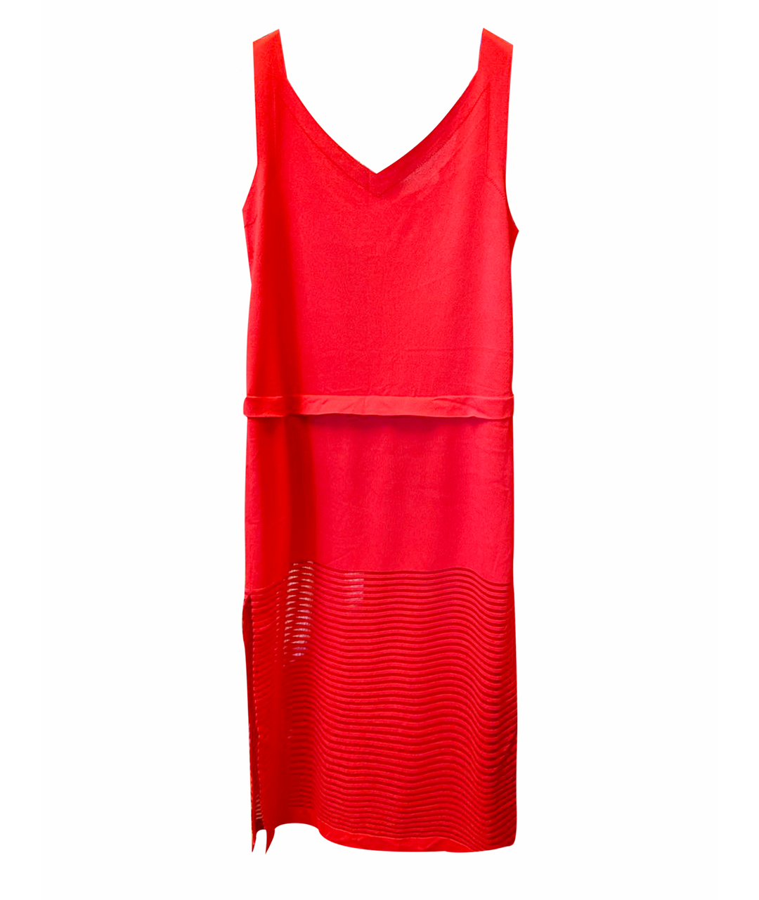 D.EXTERIOR Красное вискозное повседневное платье, фото 1
