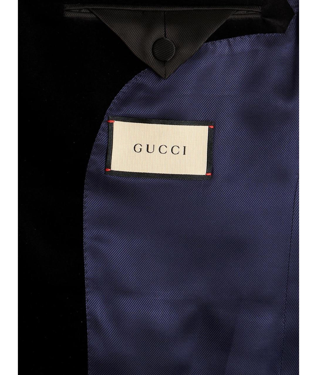 GUCCI Темно-синий пиджак, фото 5