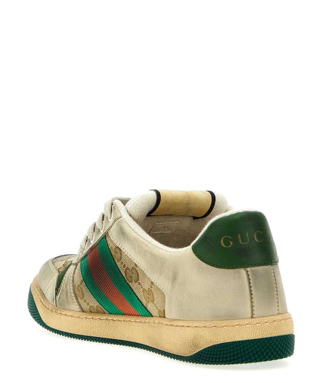 GUCCI Мульти низкие кроссовки / кеды, фото 2