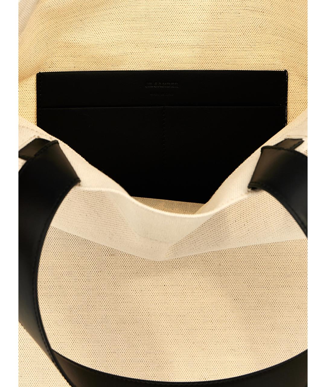 JIL SANDER Бежевая сумка тоут, фото 4