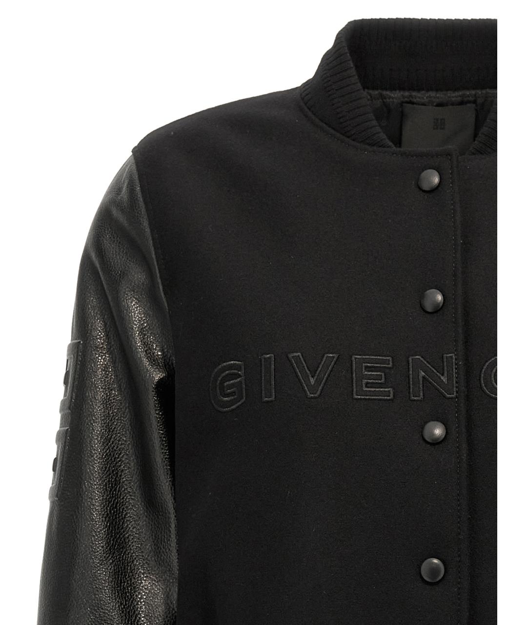 GIVENCHY Черная шерстяная куртка, фото 3