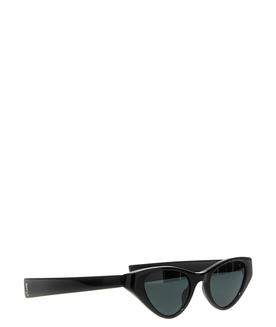 SAINT LAURENT Черные солнцезащитные очки, фото 2