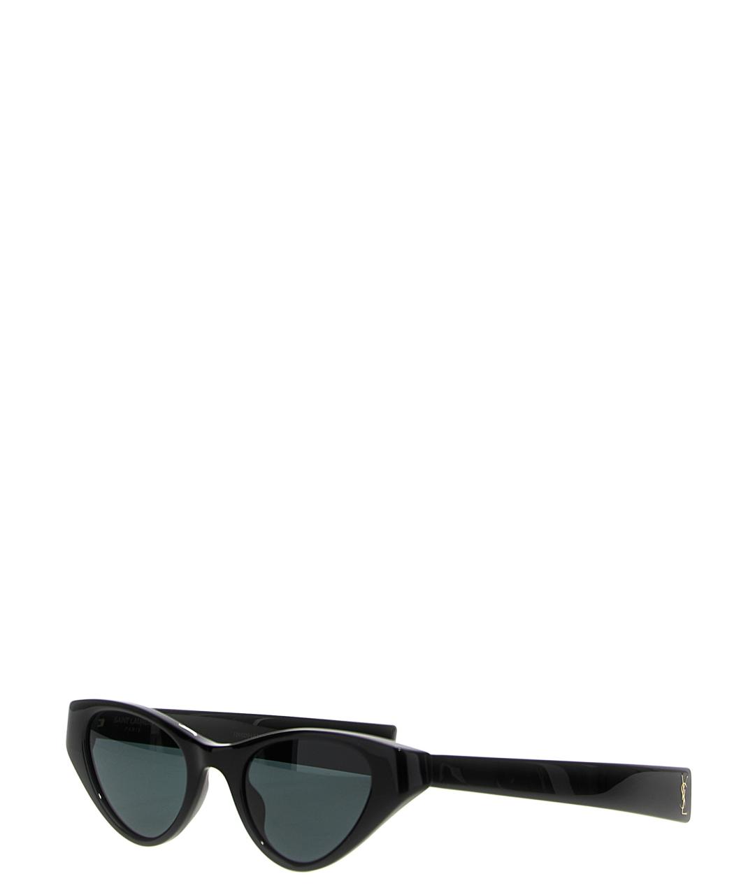 SAINT LAURENT Черные солнцезащитные очки, фото 3