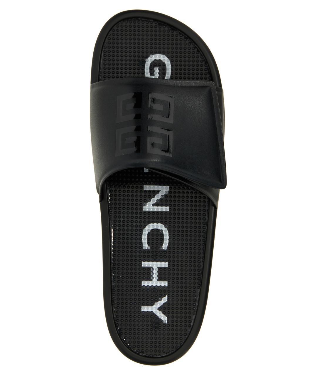 GIVENCHY Черные шлепанцы, фото 4