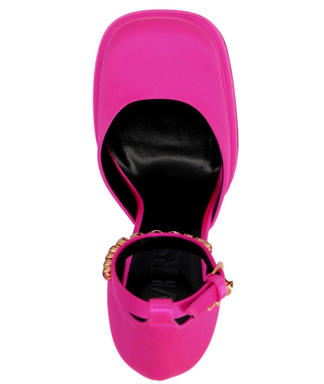 VERSACE Фуксия синтетические туфли, фото 3