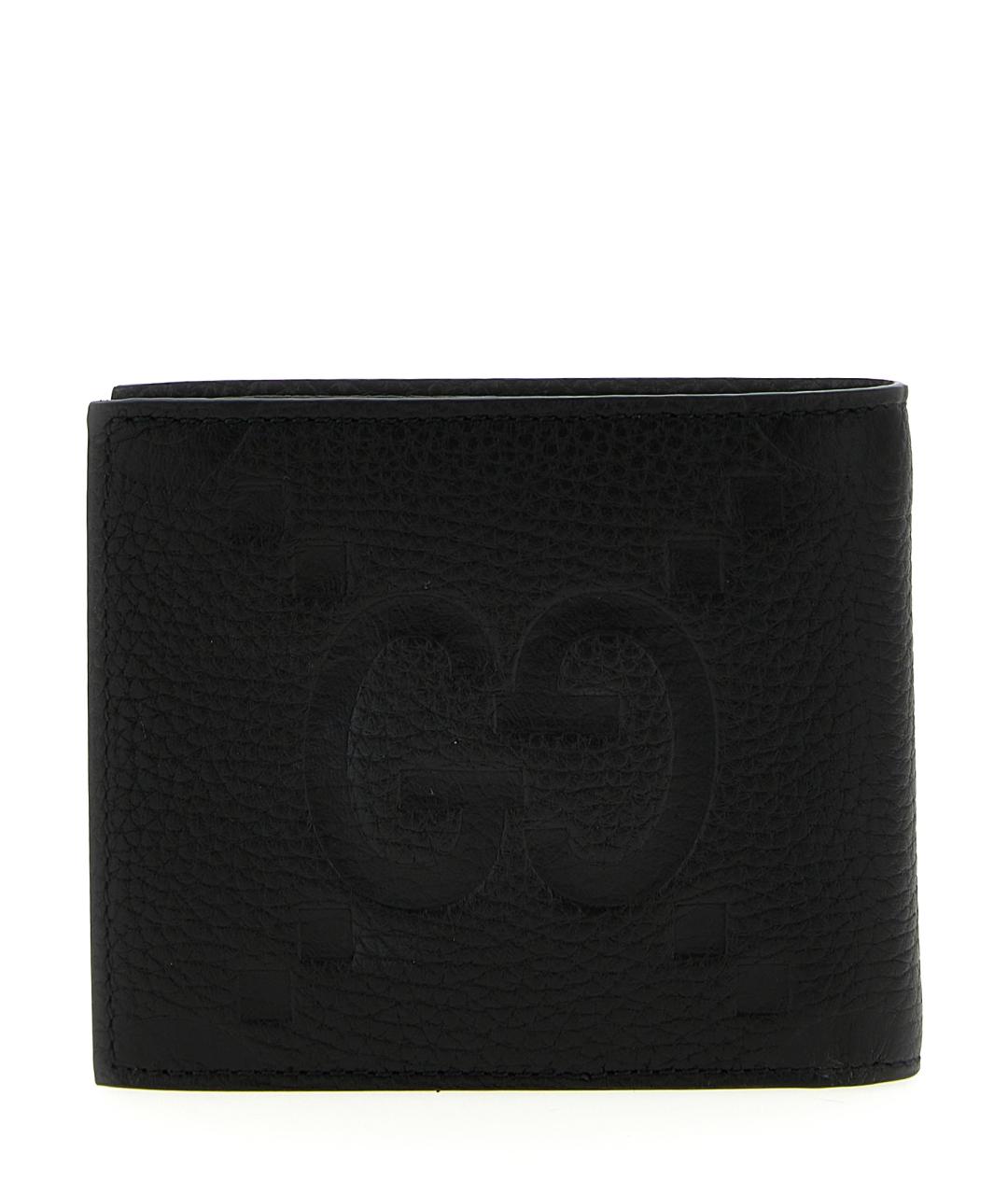 GUCCI Черный кожаный кошелек, фото 2