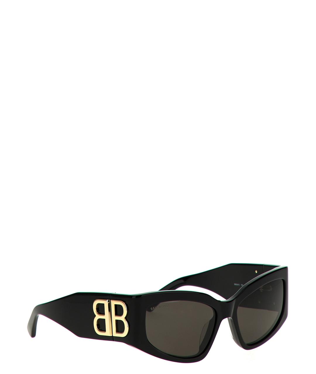 BALENCIAGA Черные солнцезащитные очки, фото 2