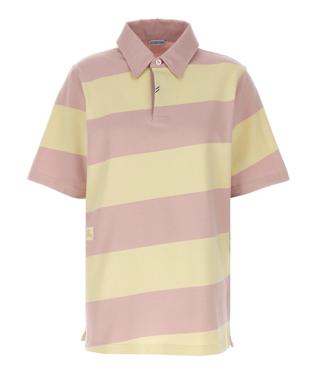 BURBERRY Мульти хлопковая футболка, фото 1