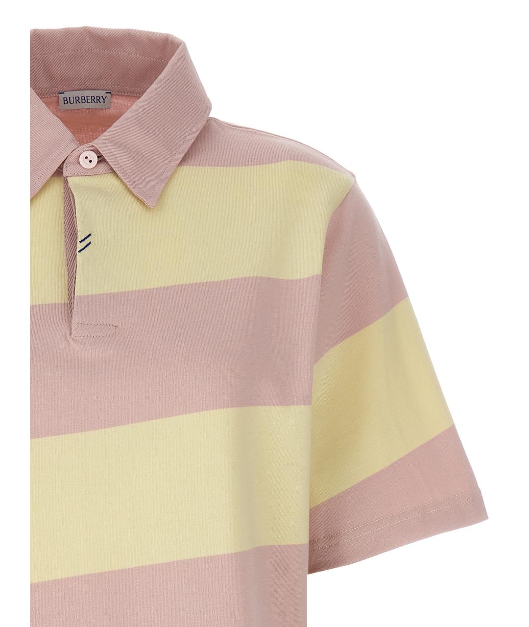 BURBERRY Мульти хлопковая футболка, фото 3