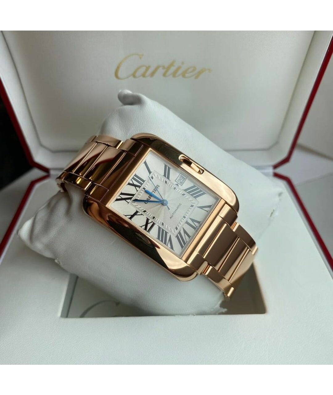 CARTIER Золотые часы, фото 2