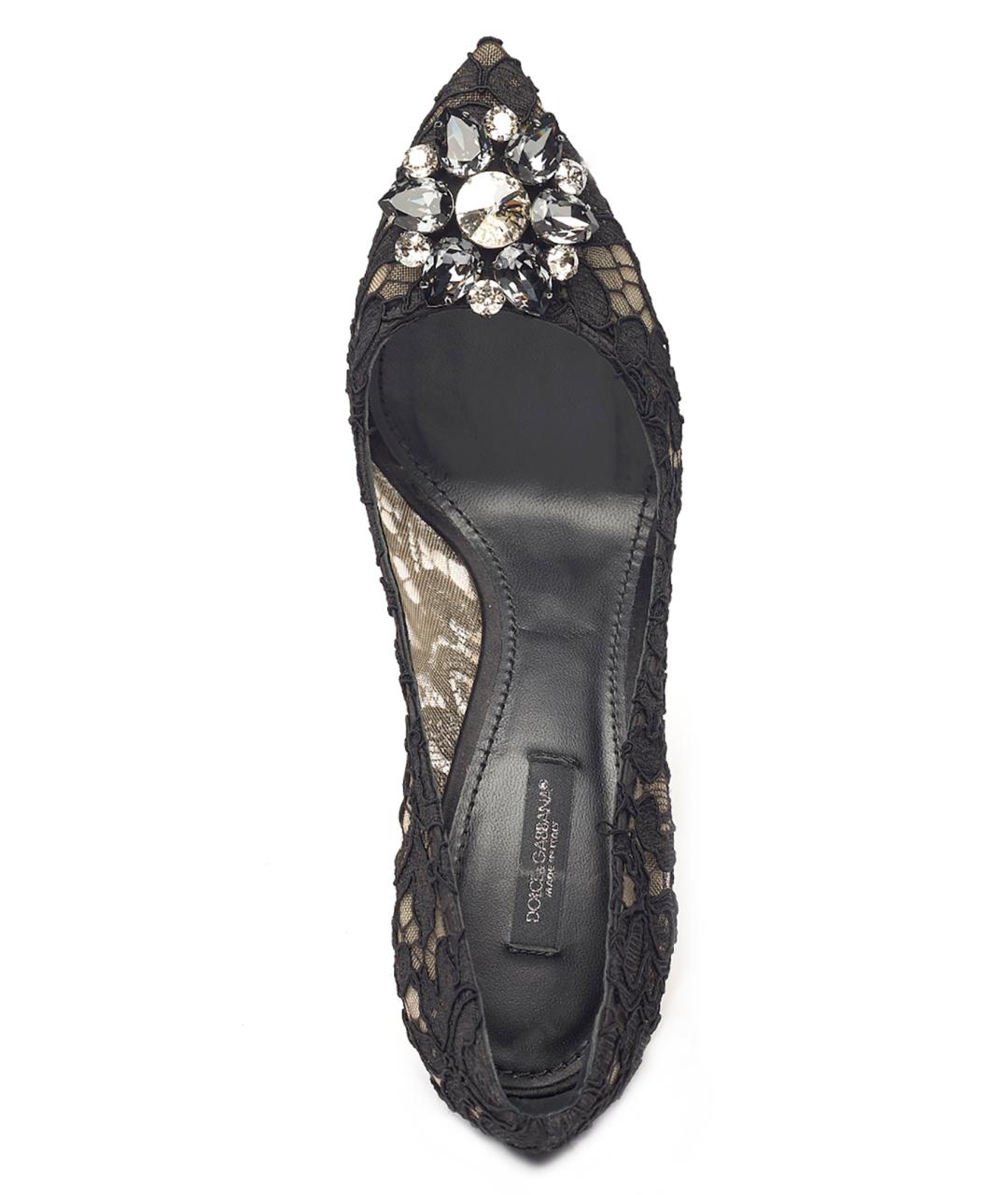 DOLCE&GABBANA Черные туфли, фото 3