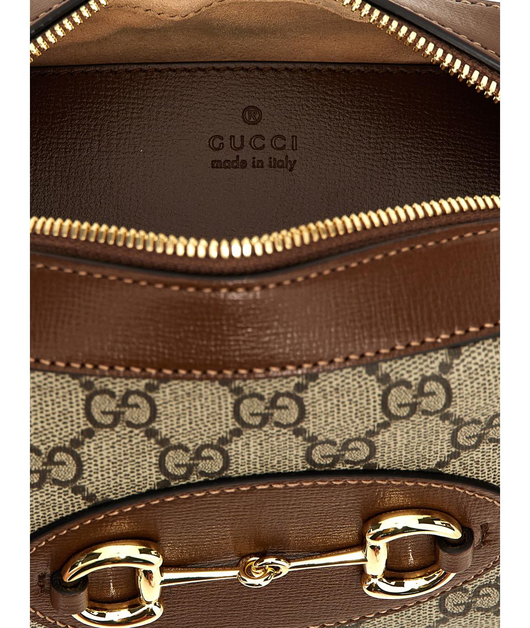 GUCCI Коричневая сумка через плечо, фото 4