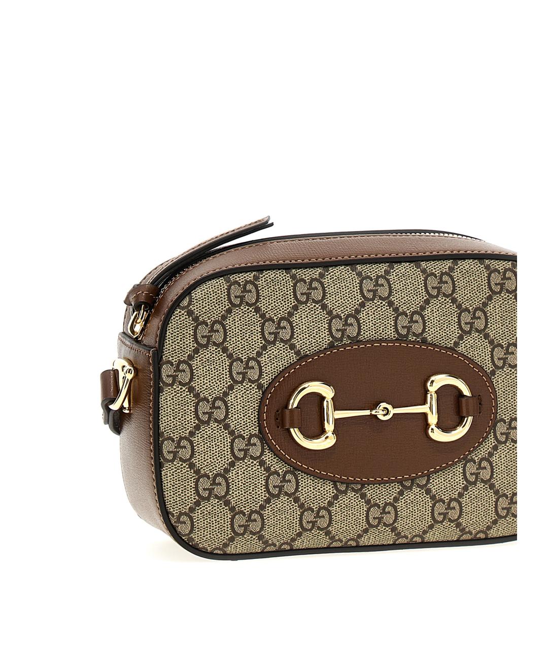 GUCCI Коричневая сумка через плечо, фото 3