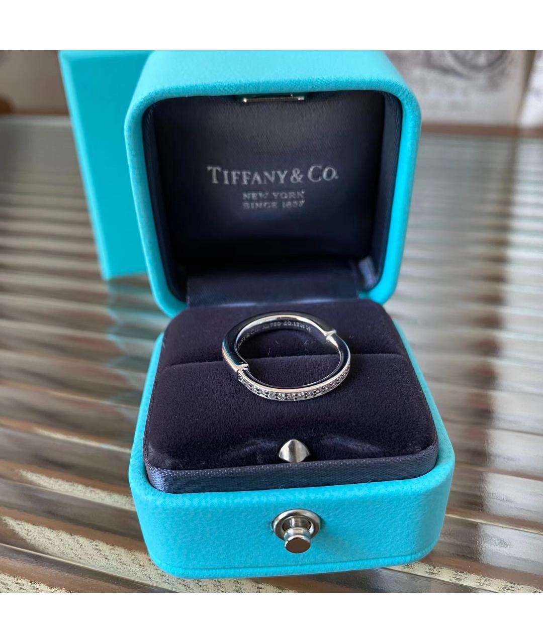 TIFFANY&CO Кольцо из белого золота, фото 2