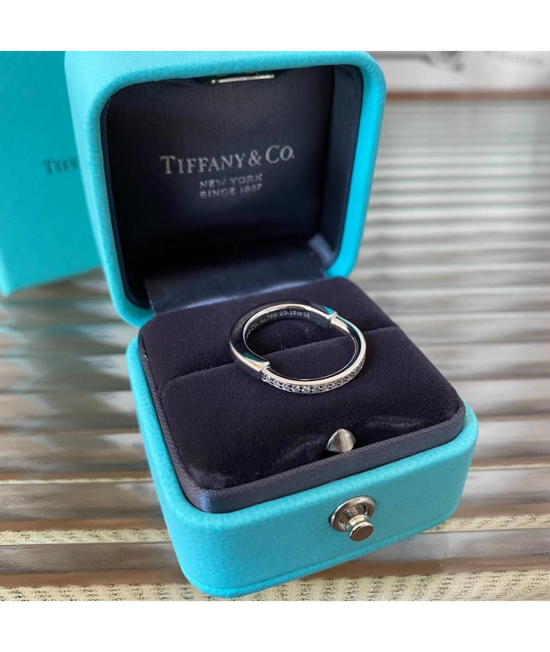 TIFFANY&CO Кольцо из белого золота, фото 7