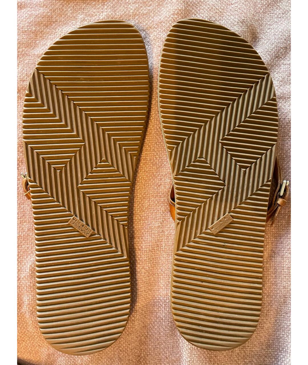 HERMES PRE-OWNED Белые резиновые сандалии, фото 3