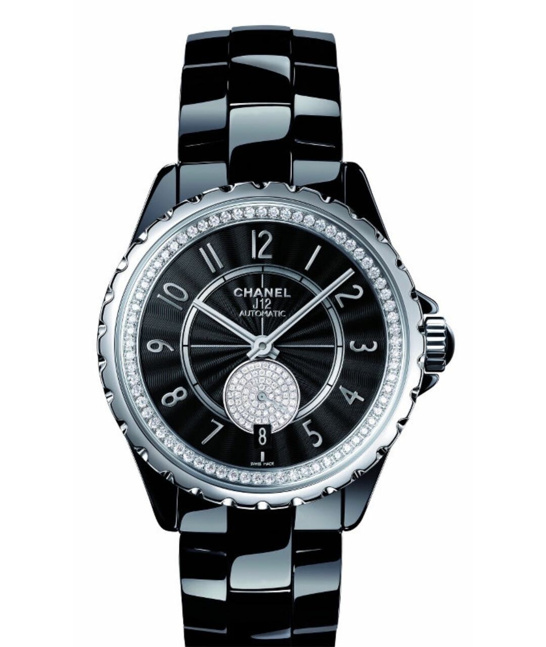 CHANEL PRE-OWNED Черные керамические часы, фото 1