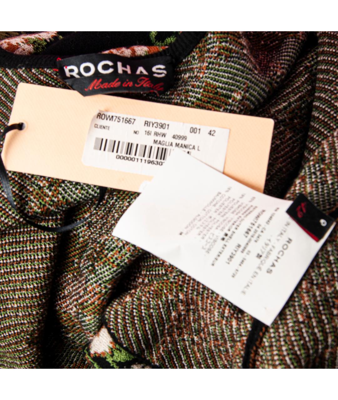 ROCHAS Черный вискозный джемпер / свитер, фото 4