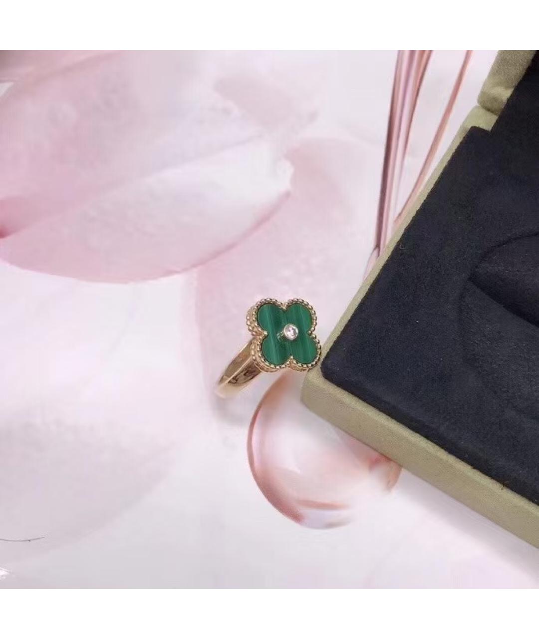 VAN CLEEF & ARPELS Зеленые кольцо из желтого золота, фото 5