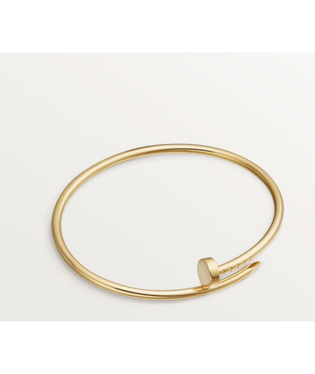 CARTIER Желтый браслет из желтого золота, фото 5