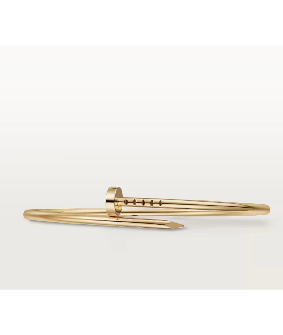 CARTIER Желтый браслет из желтого золота, фото 4