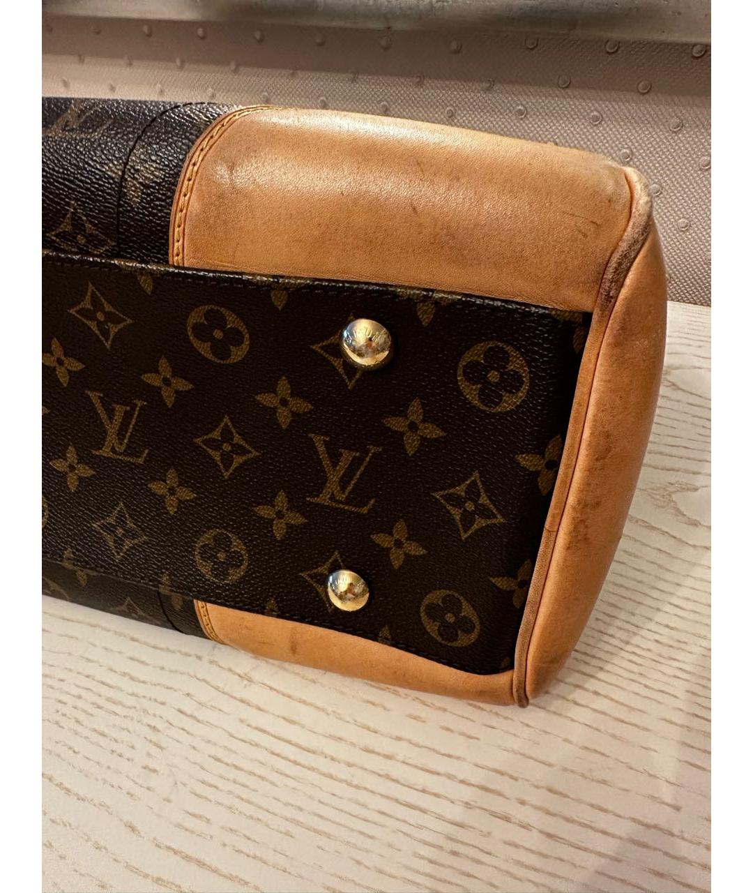 LOUIS VUITTON Коричневая сумка через плечо, фото 3