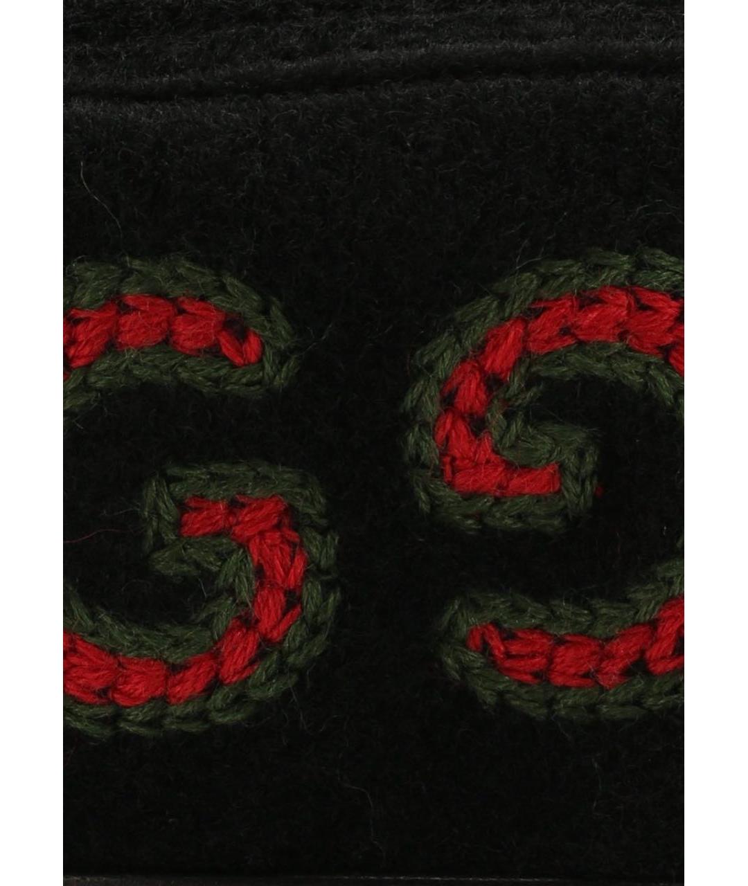 GUCCI Черная шапка, фото 4