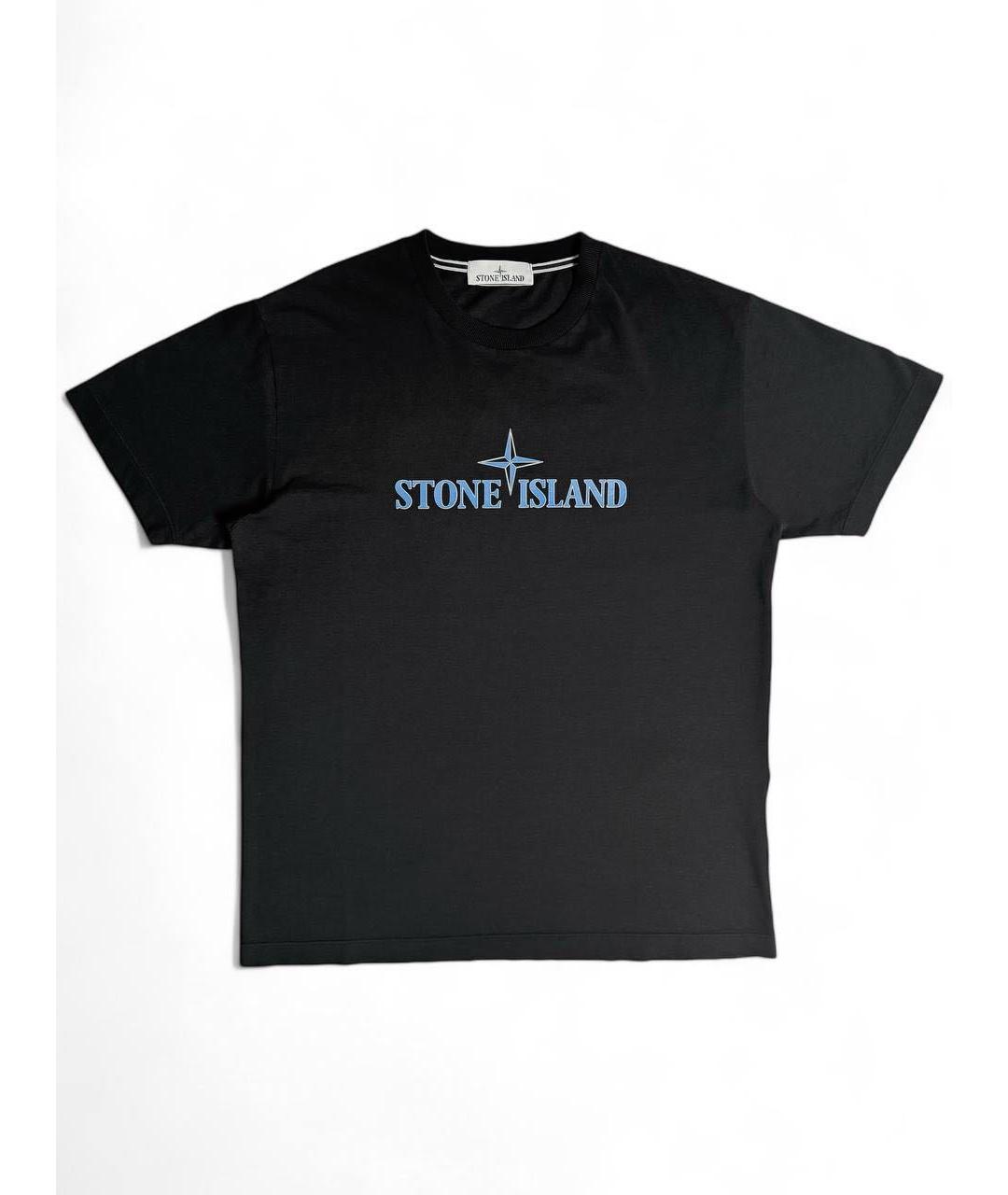 STONE ISLAND Хлопковая футболка, фото 1