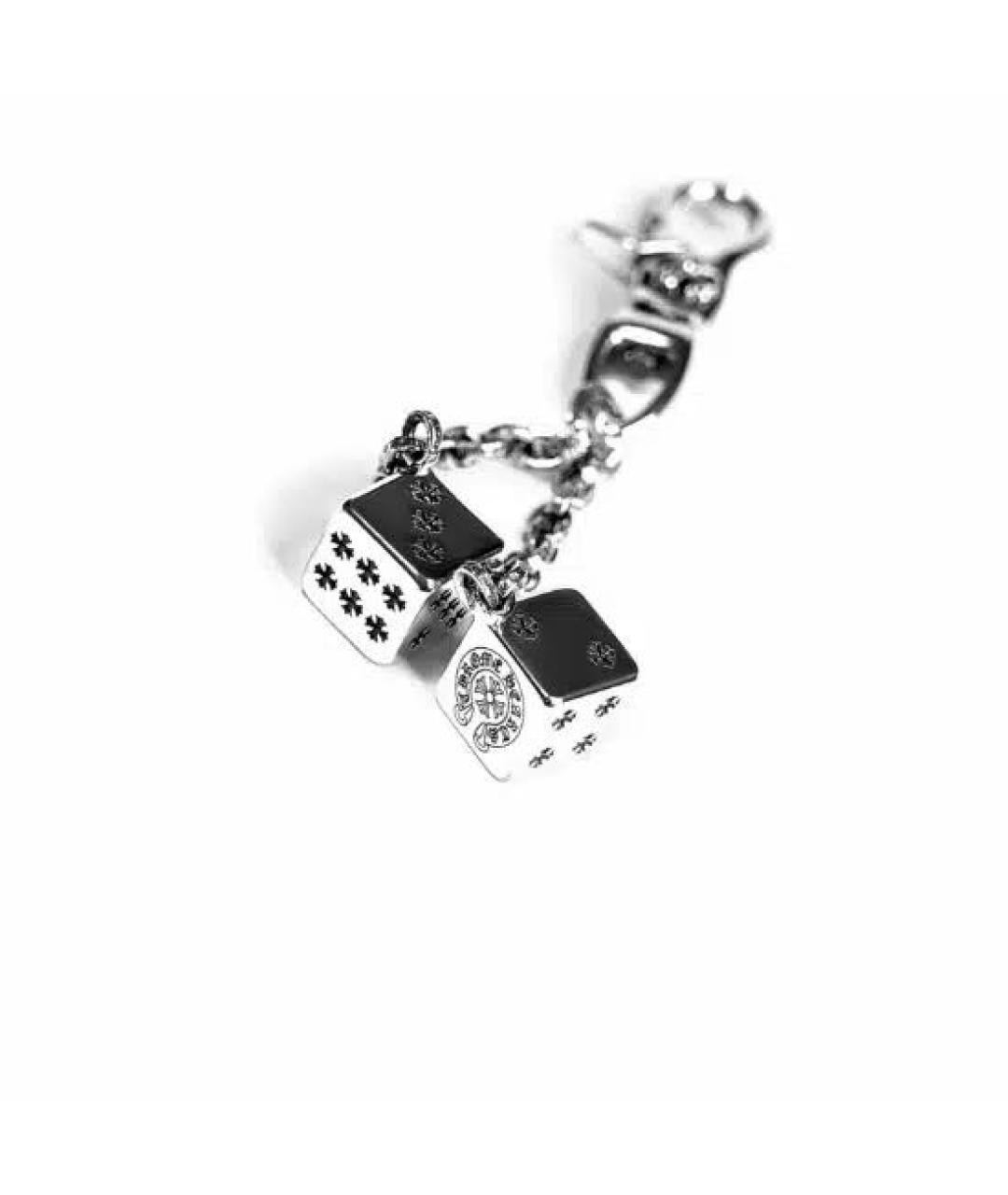 CHROME HEARTS Серебрянный брелок, фото 3