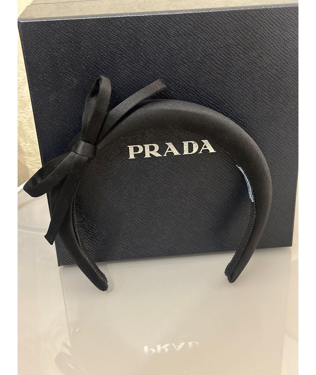 PRADA Черный ободок, фото 3