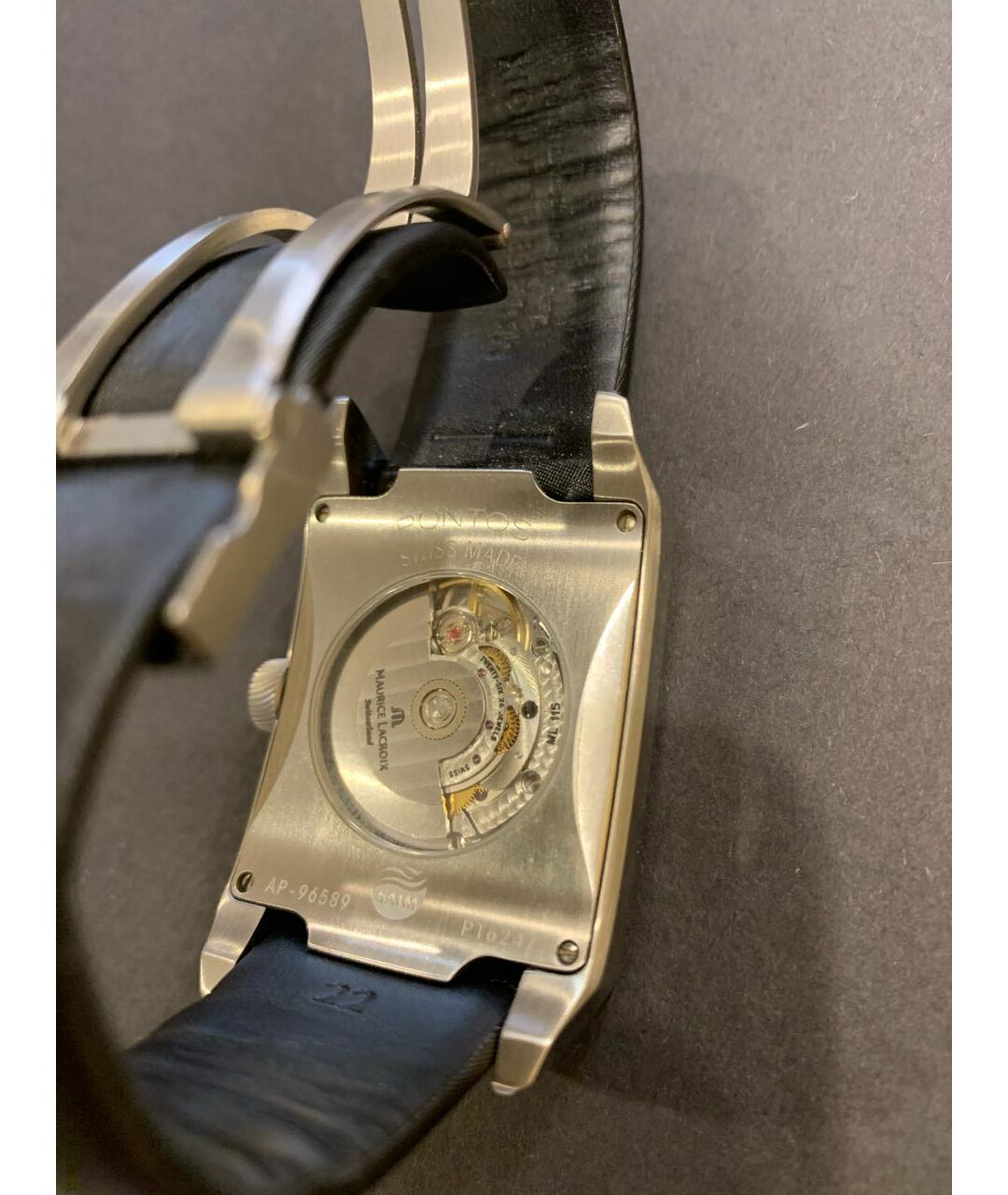 MAURICE LACROIX Серебряные часы, фото 2