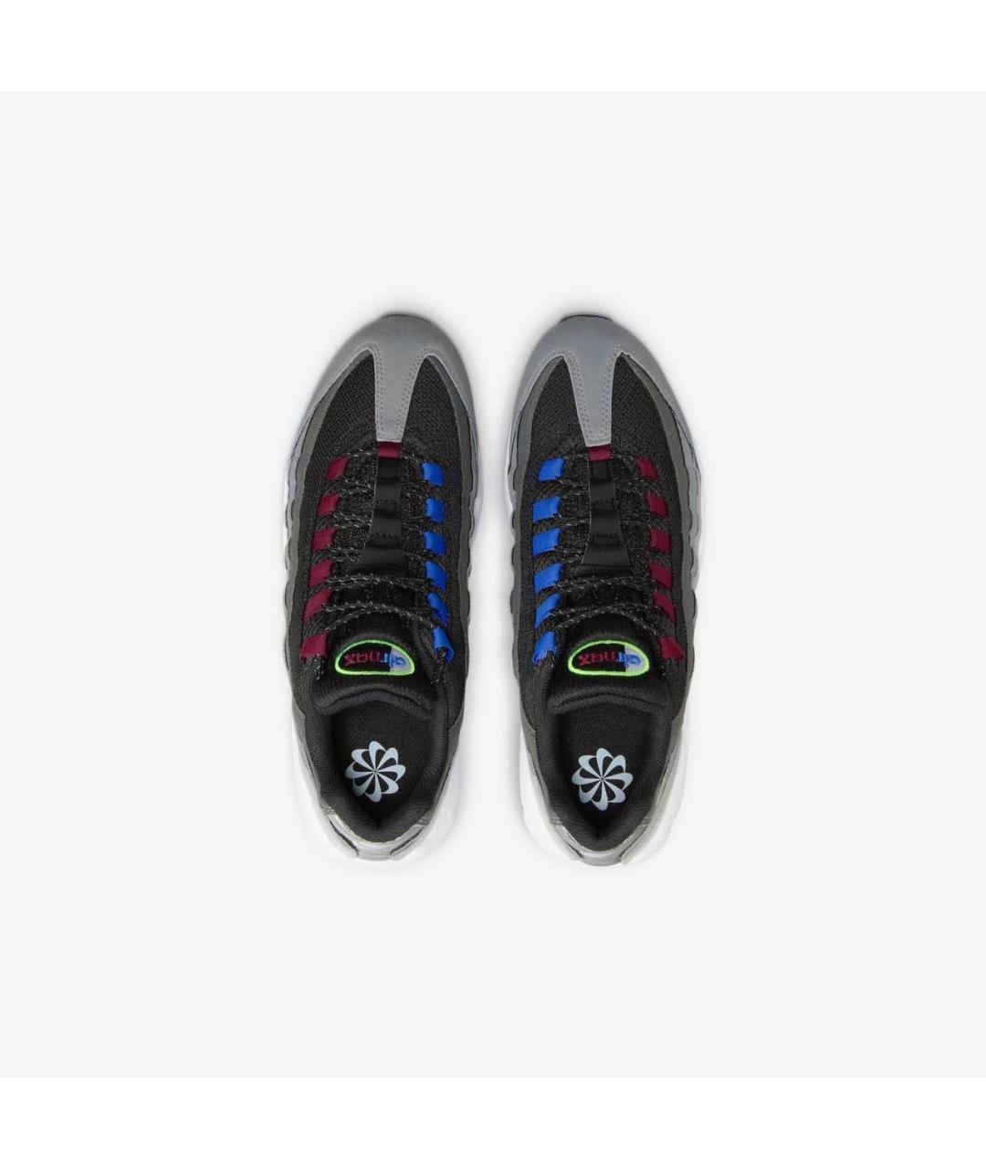 NIKE Серые текстильные низкие кроссовки / кеды, фото 3