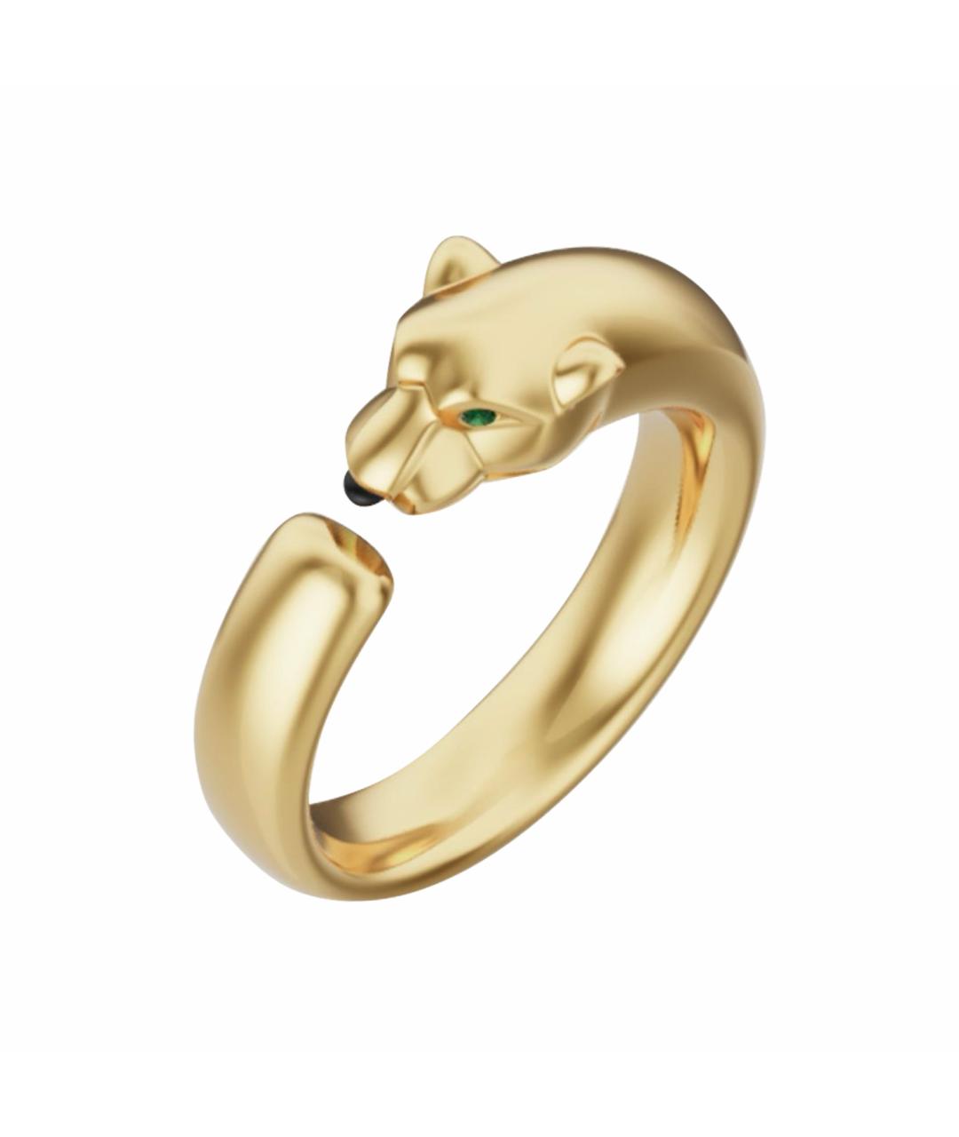 CARTIER Желтое кольцо из желтого золота, фото 3