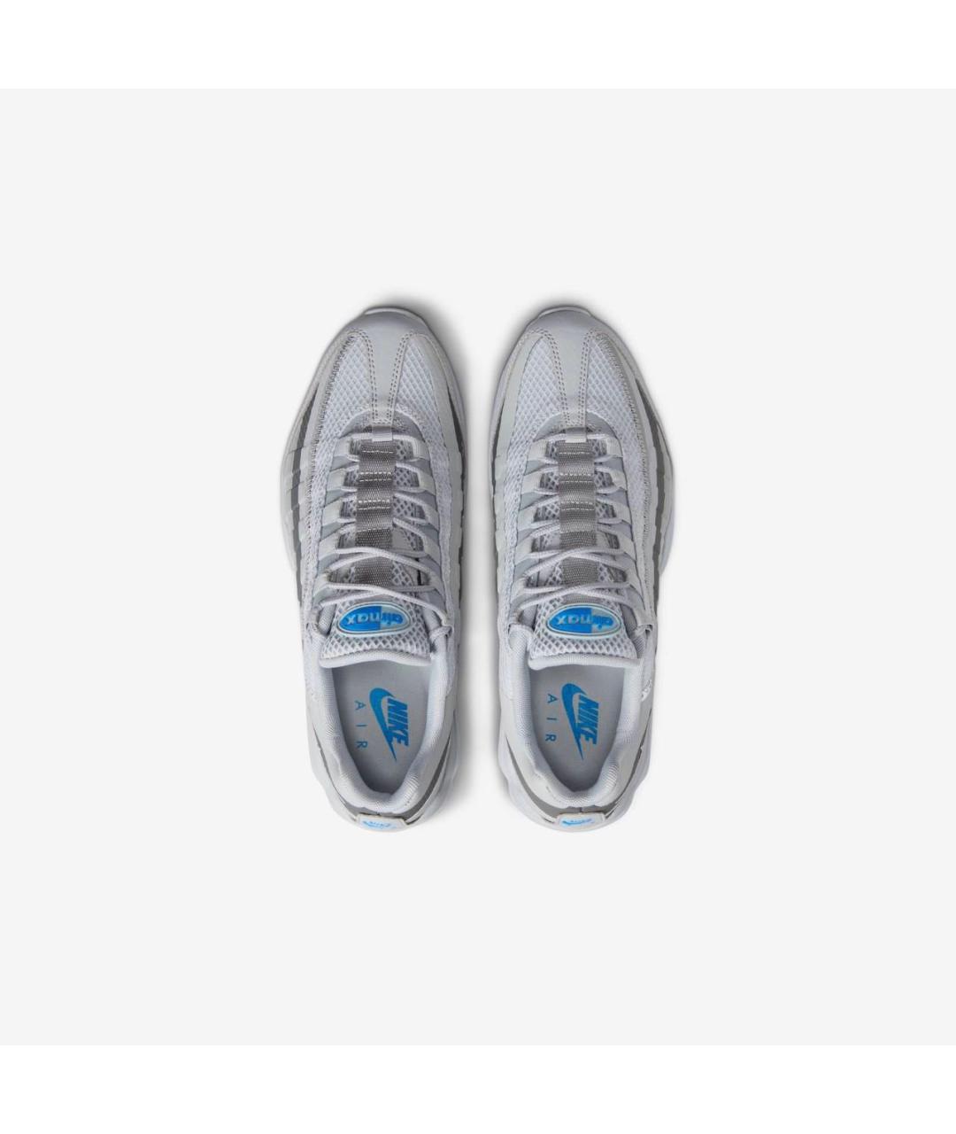 NIKE Серые текстильные низкие кроссовки / кеды, фото 3